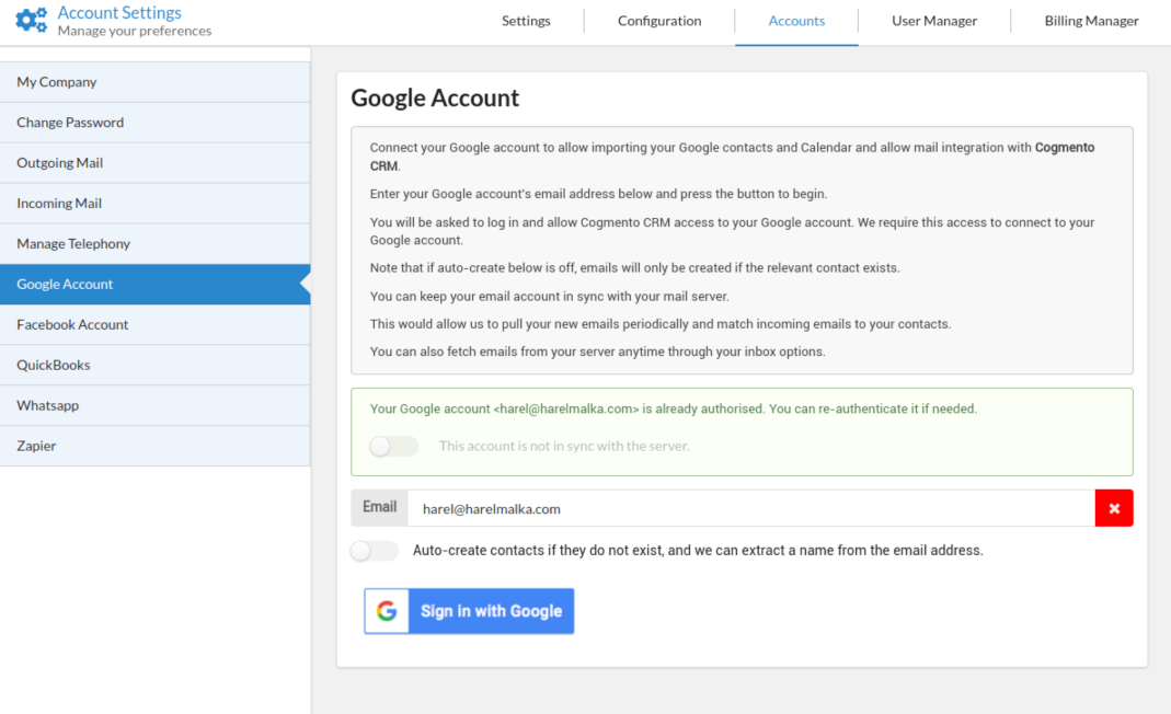 Google Account